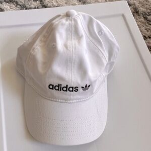 Adidas label white adjustable hat